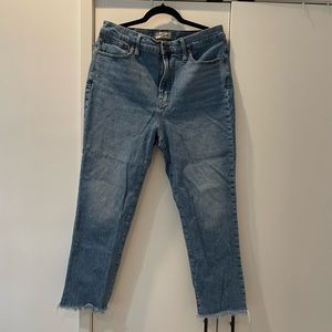Size 32 “The Perfect Vintage Jean” from Madewell.